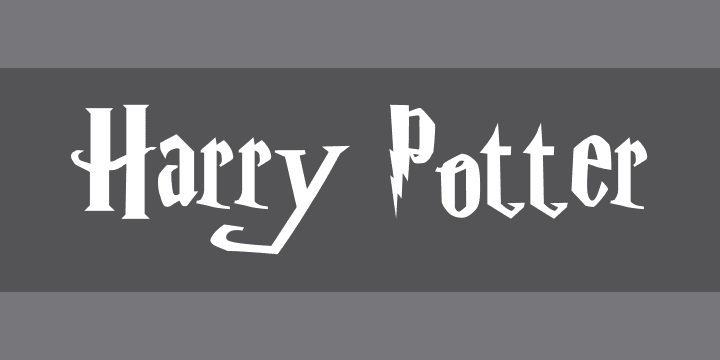harry potter font style free download