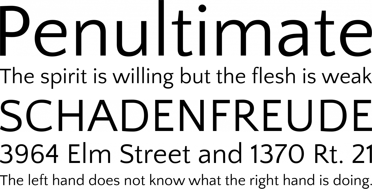 Quattrocento Sans Font Free By Impallari Type Font Squirrel