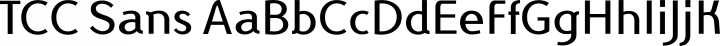 TCC Sans font family by Sea Types