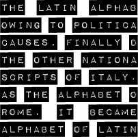 typewriter font label maker