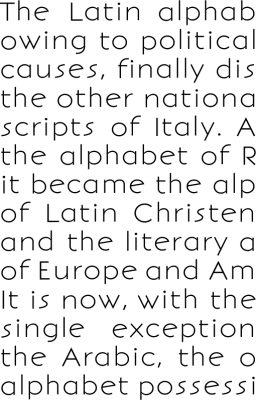bonvenocf light font