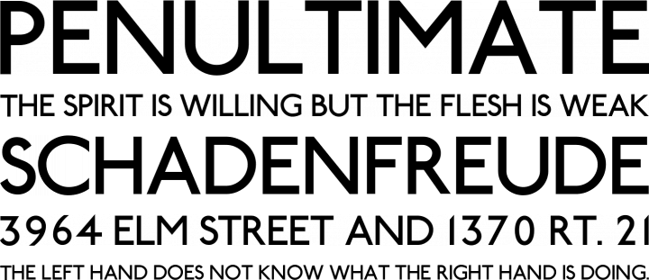 Russianrail Grotesque Medium