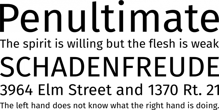 Fira Sans Font Free By Mozilla » Font Squirrel