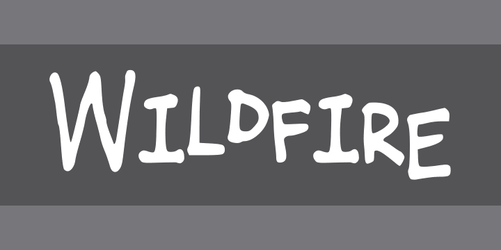 Wildfire | Font Zillion